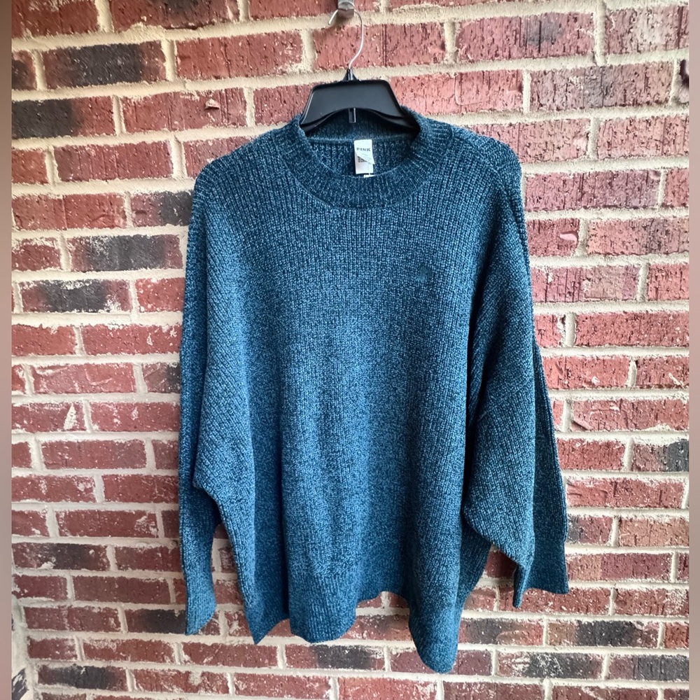 PINK Victoria's Secret Garden Oversized Crewneck Sweater
